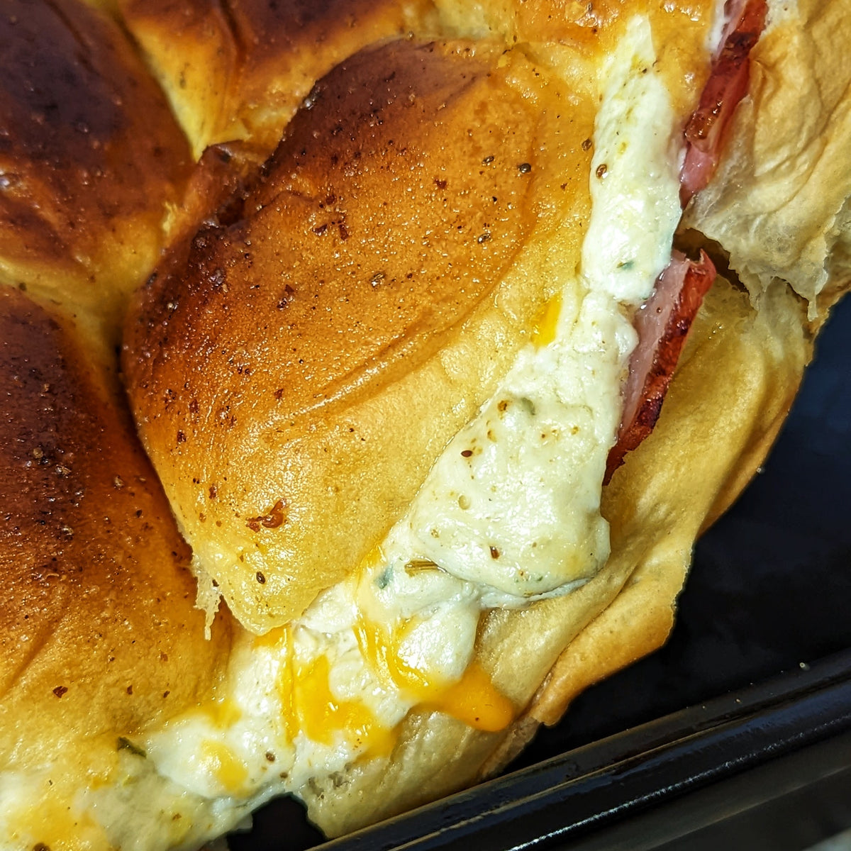 Crab Dip Sliders Graham & Rollins Hampton Seafood Market Pickup