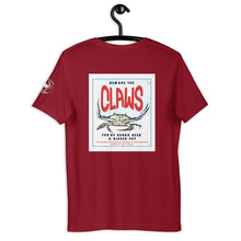 Load image into Gallery viewer, Beware the Claws unisex t-shirt
