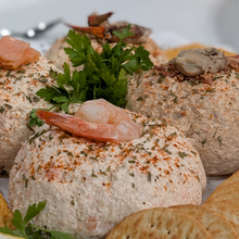 Load image into Gallery viewer, Seafood Cheese Ball Platter
