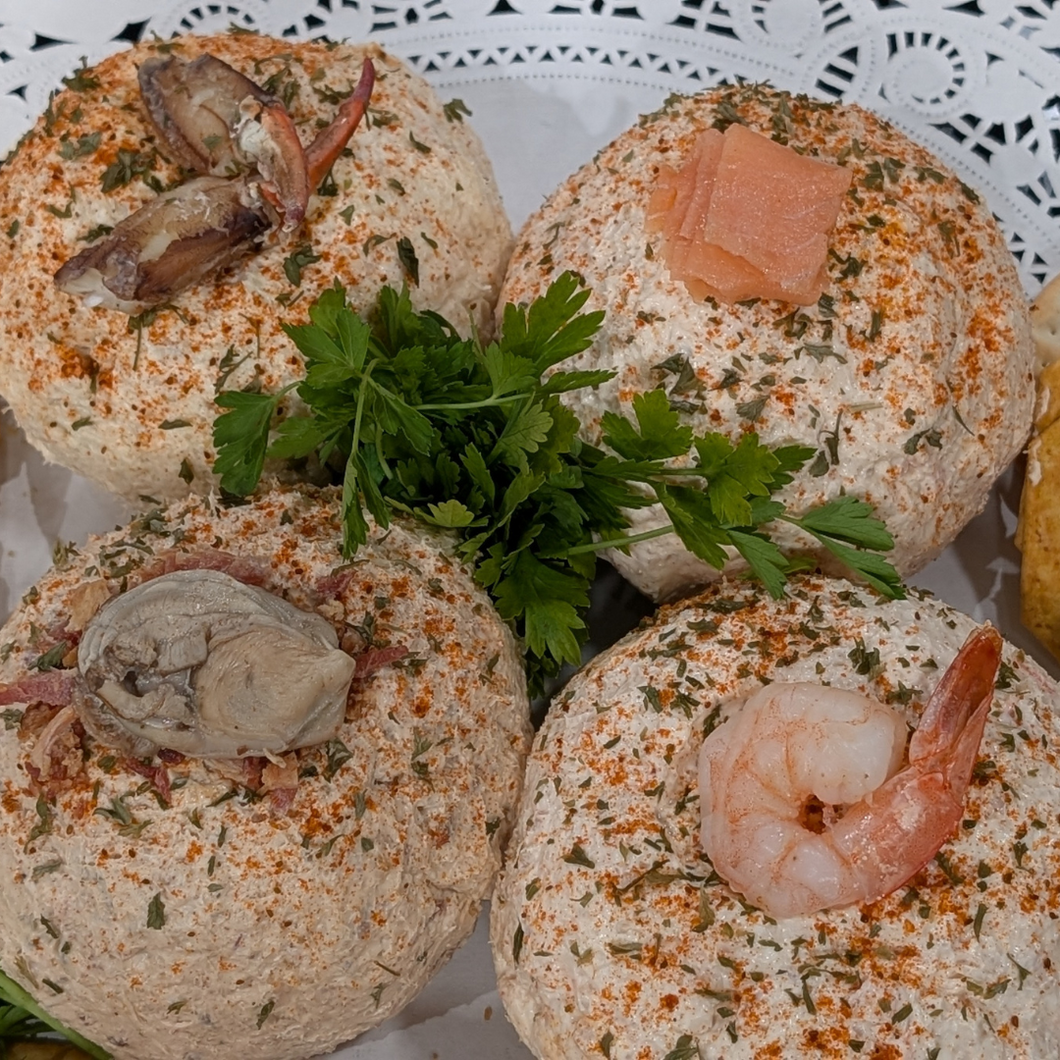 Seafood Cheese Ball Platter