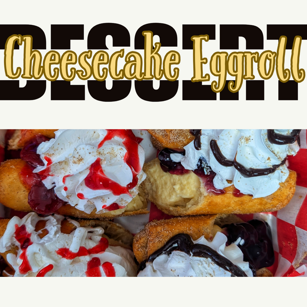 Tray of Cheesecake Eggrolls