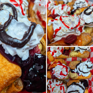 Tray of Cheesecake Eggrolls