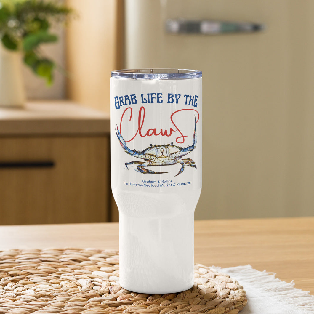 Grab Life by the Claws tumbler